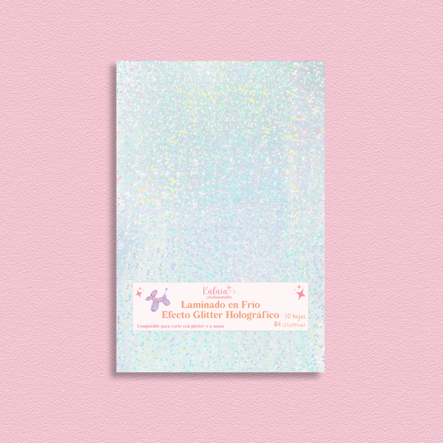 Laminado Frío Glitter Holográfico