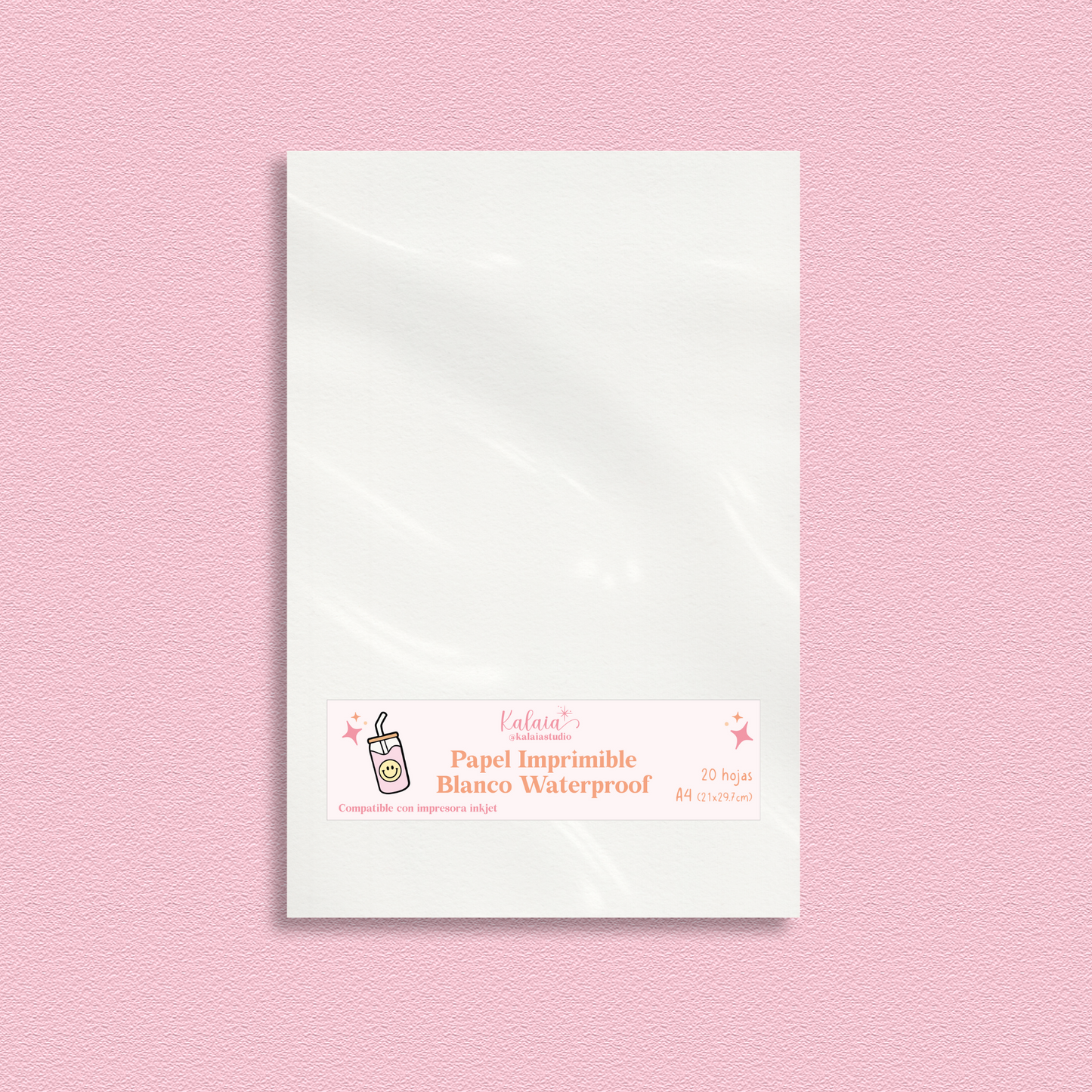 Papel Imprimible Blanco Waterproof