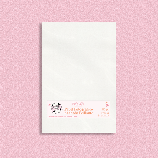 Papel Fotográfico Brillante